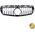 MTuning Grill sportowy GT Chrome & Black MERCEDES A-Class W176 przed liftem 2012-2015