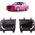 MTuning Zestaw lamp przeciwmgielnych BMW 3 E30 Facelift 1988-1991