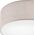 Lampa sufitowa Lamkur Lamkur Estelle 48376 plafon lampa sufitowa boho koło 1x60W E27 beżowy/biały