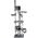 Funfit Didelė kačių draskyklė Funfit Home and Office, pilka, 220 cm