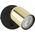 Kinkiet TKKRYWULT Tk Lighting Top 6030 kinkiet plafon lampa ścienna sufitowa spot 1x10W GU10 czarny/złoty