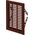 AWENTA Kratka wentylacyjna Awenta T05BR 140x210mm EKO brązowa