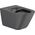 Miska WC Alkotest A34647L080 / ROCA / GAP SQUARE / MISKA WC 54CM PODWIESZANA RIMLESS CZARNY MAT  /