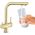 Bateria kuchenna Blanco Bateria FONTAS II Satin GOLD