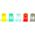 NetRack Wty k RJ45 UTP kat. 6, linka, Netrack, kolor MIX (100 szt)