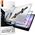 Spigen Spigen Glass FC Tesla Model X 2022/ Model S 2021 "EZ FIT" szkło hartowane AGL04688