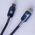 Forever Ombre cable USB-C - USB-C 1,0 m 100W black 5906961902573