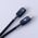 Forever Ombre cable USB-C - Lightning 1,0 m 27W black 5906961905932