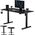 Biurko SENSE7 elektryczne Nojo 140x70 cm Black