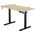 Biurko SENSE7 elektryczne Nojo 140x70 cm Black Pine