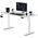 Biurko SENSE7 elektryczne Nojo 140x70 cm White