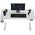 Biurko SENSE7 elektryczne Nojo 140x70 cm White