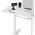 Biurko SENSE7 elektryczne Nojo 140x70 cm White