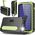 Powerbank solarny Denver PSO-10012 10000mAh z dynamem na korbkę