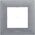 Legrand Ramka pojedyncza Legrand Niloe Step 863891 aluminium szczotkowane