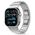 Strap for APPLE WATCH 6 / 7 / 8 / 9 / 10 / SE / ULTRA 1 / 2 (44 / 45 / 46 / 49 MM) Tech-Protect LinkBand silver 5906302370948