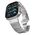 Strap for APPLE WATCH 6 / 7 / 8 / 9 / 10 / SE / ULTRA 1 / 2 (44 / 45 / 46 / 49 MM) Tech-Protect LinkBand silver 5906302370948