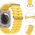 Tech-Protect TECH-PROTECT ICONBAND PRO APPLE WATCH 4 / 5 / 6 / 7 / 8 / SE / ULTRA (42 / 44 / 45 / 49 MM) YELLOW 12322564 9490713930205