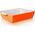 Hit MISA NACZYNIE CERAMICZNE DO ZAPIEKANIA 33x21 cm ORANGE BANQUET