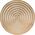 Επιτραπέζιο χαλάκι Douceur d`Interieur Μεταλλικό, Ø 40 cm 14169247 3574387905809