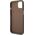 Guess Etui Guess do iPhone 14 6,1" brązowy/brown hard case 4G Vintage Gold Logo