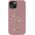 Guess Guess GUHCP15SHG4SGP iPhone 15 6.1" różowy/pink hardcase Glitter Script Big 4G