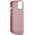 Guess Guess GUHCP15SHG4SGP iPhone 15 6.1" różowy/pink hardcase Glitter Script Big 4G
