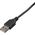 Kabel USB Akyga USB-A - USB-A 1.8 m Czarny (AK-USB-11)