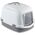 Triton Stefanplast Kuweta Super Queen XXL z filtrem, biało-szary, 71 x 55 x 46,5 cm,
