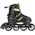 Rolki Nils Extreme NH18191 z wymienną płozą regulowane czarne r. 34-38