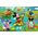 Trefl Puzzle 60 elementy Super Shape XXL Z Mikim zawsze jest wesoło