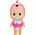 Tm Toys Cry Babies Magic Tears Beach Babies Fancy (606494)