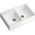 Zlewozmywak Quadron BILL 120 GraniteQ snow white/elementy stalowe