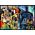 Trefl PUZZLE 4X250 TREFL BATMAN W AKCJI PUD6