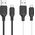 Kabel USB Hoco HOCO kabel USB A do Micro USB 2,4A X90 1 m czarny