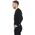 Brubeck Koszulka męska z długim rękawem Active Wool czarna r. XXL (LS12820)