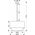 Lampa wisząca Candellux Ritana Lampa Wisząca Biały 1X60 E27 Abażur Beżowy+Biały