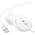 Mysz Hoco HOCO mysz komputerowa przewodowa USB A GM13 1,5 m biała
