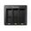 Telesin 3-slot charger for GoPro Hero 9 / Hero 10 + 2 batteries (GP-BTR-903-B) 6972860179803