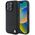 Original Case IPHONE 16 PRO BMW Hardcase Signature Leather Crossing Lines Pattern (BMHCP16L23RCGPK) black 3666339323547
