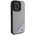 Original Case IPHONE 16 PRO BMW Hardcase M Perforated Tricolor Line MagSafe (BMHMP16L23PUPDG) gray 3666339323905