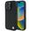 Original Case IPHONE 16 PRO MAX BMW Hardcase Signature Leather Diamond Metal Logo MagSafe (BMHMP16X23RDDK) black 3666339323233