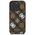Original Case IPHONE 16 PRO MAX Guess Hardcase IML Peony On 4G Background MagSafe (GUHMP16XP4PWPW) brown 3666339303082