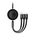 Baseus cable Bright Mirror 2 3w1 USB - micro USB + Lightning + USB-C 1,1m 100W black retractable 6932172609139