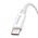 Baseus cabel Superior USB - USB-C 0,25m moon white 100W 6932172631949