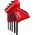 Milwaukee MILWAUKEE KLUCZ IMBUS ZESTAW IMPERIALNY 13szt.