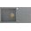 Zlewozmywak GraniteQ EVAN 146 XL GraniteQ zlewozmywak z syfonem Push 2 Open 1-komorowy z/o (1000x500x210| kom. 420x480) silver stone / elementy złote