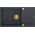 Zlewozmywak GraniteQ EVAN 136 XL GraniteQ zlewozmywak z syfonem Push to Open 1-komorowy z/o (860x500x210| kom. 420x490) black diamond / elementy złote