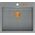 Zlewozmywak GraniteQ MORGAN 110 GraniteQ zlewozmywak silver stone z syfonem Push To Open kol. miedziany 1-komorowy b/o + zaczepy 4 szt