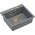 Zlewozmywak GraniteQ MORGAN 110 GraniteQ zlewozmywak silver stone z syfonem Push To Open kol. miedziany 1-komorowy b/o + zaczepy 4 szt